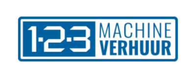 123machineverhuur logo